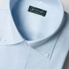 Áo Sơ Mi Xanh Baby Cổ Button Down Bamboo - Ảnh 7