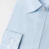 Áo Sơ Mi Xanh Baby Cổ Button Down Bamboo - Ảnh 6