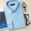 Áo Sơ Mi Baby Blue Cổ Button Down - Ảnh 11