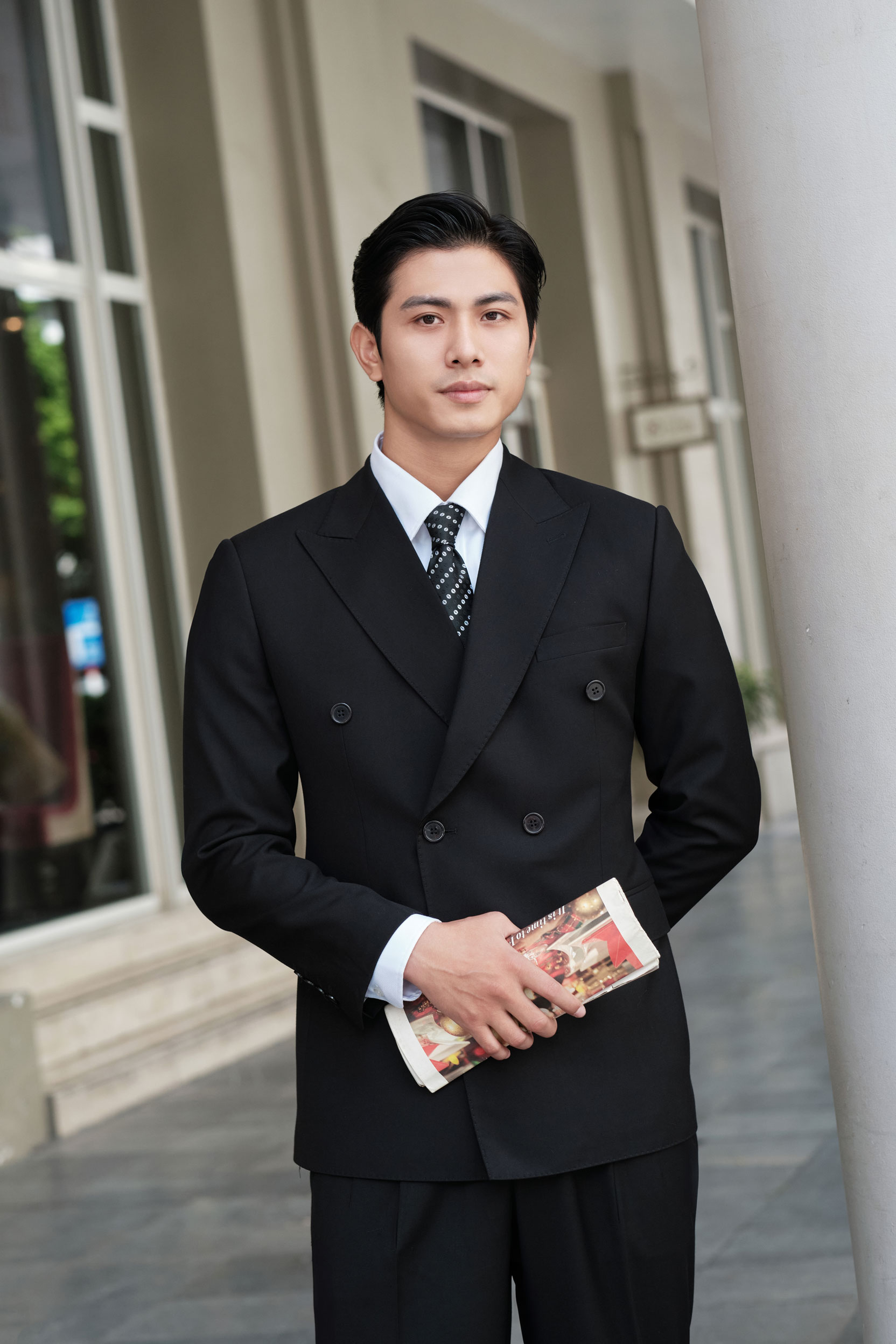 Bộ Suit Black Double Breasted