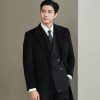 Bộ Suit Black Double Breasted - Đen 2 Hàng Khuy - Ảnh 3