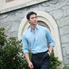 Quần âu công sở nam cạp sidetab xanh đen