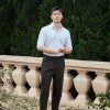 Áo Sơ Mi Kẻ Xanh 4 Cổ Button Down Bamboo - Ảnh 7