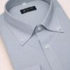Áo Sơ Mi Xám Cổ Button Down - Ảnh 2