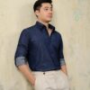 Áo Sơ Mi Denim Cổ Button Down - Ảnh 8