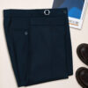 Quần Âu Navy Xương Cá Sidetab Wool - Ảnh 8