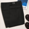 Quần Âu Dark Brown Sidetab Wool - Ảnh 8