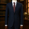 Bộ Suit Navy Wool Xương Cá Ve Nhọn - Ảnh 8